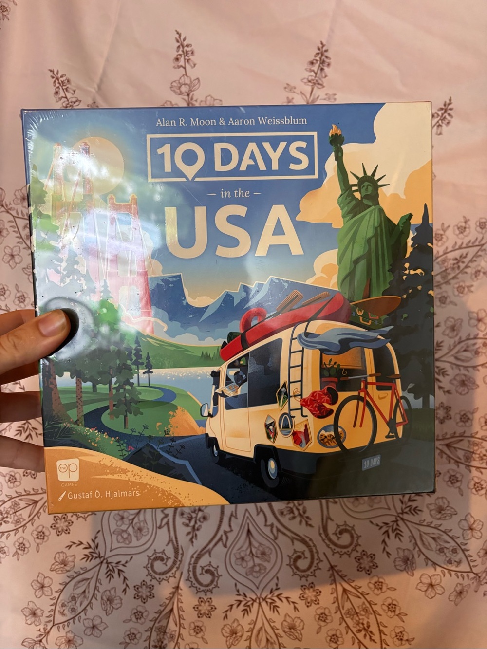 10 Days in the USA Strategy Board Game